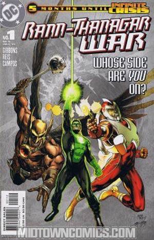 Rann Thanagar War #1 Cover C 2nd Ptg