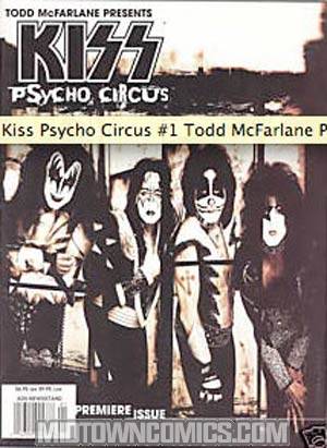 KISS The Psycho Circus Magazine #1
