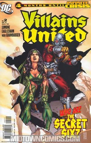 Villains United #2 Cover A 1st Ptg