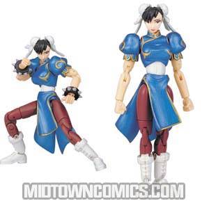 Microman Street Fighter Chun Li Action Figure
