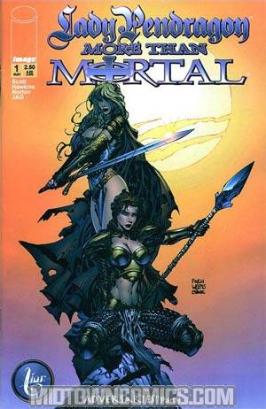 Lady Pendragon More Than Mortal #1 David Finch Cover