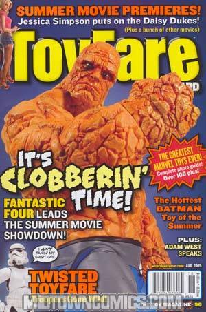 Toyfare #96 Fantastic Four Movie Toys Cvr