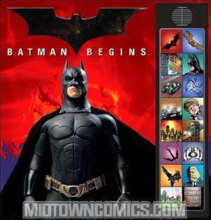 Batman Begins Deluxe Sound Storybook Young Readers HC