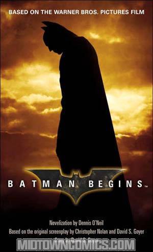 Batman Begins Movie Novelization MMPB
