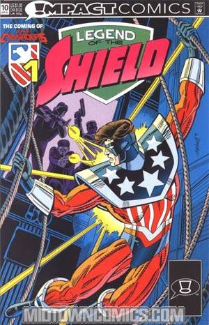 Legend Of The Shield #10 With Card