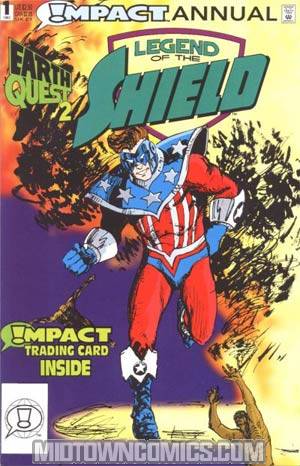 Legend Of The Shield Annual #1 With Card