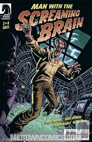 Man With The Screaming Brain #2  Cover A Rick Remender