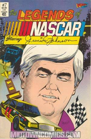 Legends Of Nascar #7 Hologram Cover