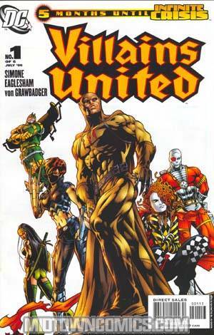 Villains United #1 Cover C 3rd Ptg