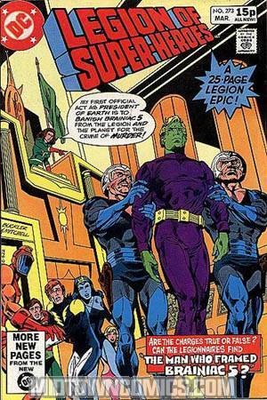 Legion Of Super-Heroes Vol 2 #273