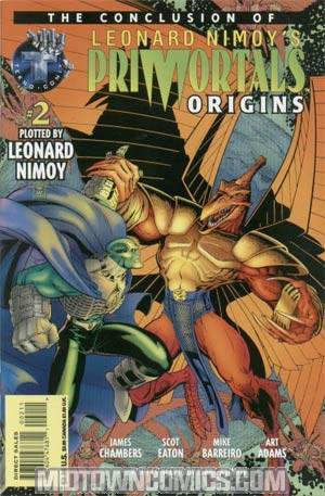 Leonard Nimoys Primortals Origins #2 Cover B Without Polybag