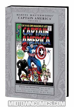 Marvel Masterworks Captain America Vol 2 HC New Ed