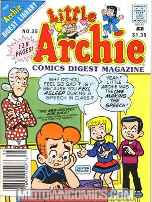 Little Archie Comics Digest Magazine #35