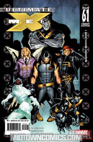 Ultimate X-Men #61 Cover B Incentive Coipel Variant Cover