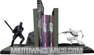 GI Joe Snake Eyes vs Storm Shadow Bookends