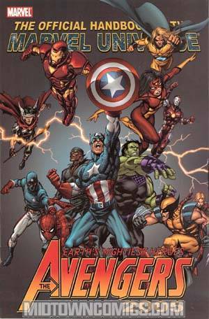 Official Handbook Of The Marvel Universe Avengers 2005