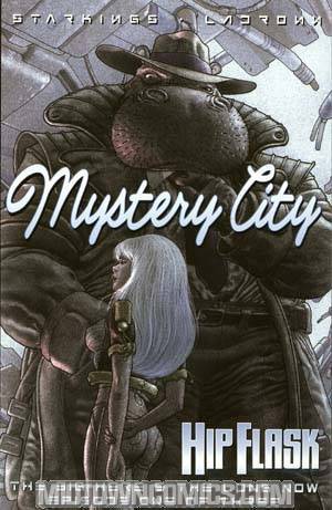 Hip Flask Mystery City Cover A