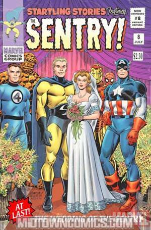 New Avengers #8 Cover B Incentive Romita Sr Variant