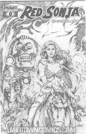 Red Sonja Vol 4 #0 Cover G Authentix Ed