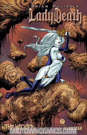 Brian Pulidos Lady Death Wicked #1/2 Premium Cvr