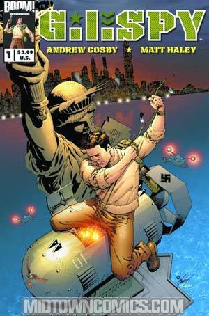 GI Spy #1 Cover A Saving Lady Liberty Cover