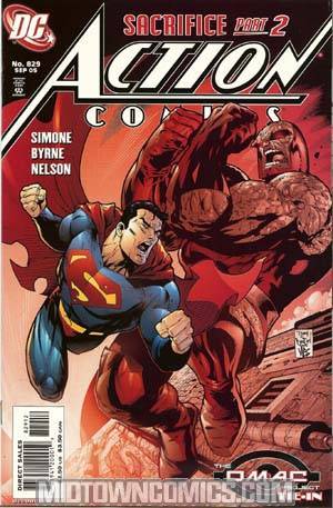 Action Comics #829 Cover B 2nd Ptg