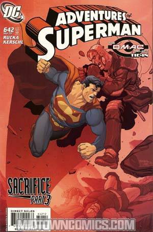 Adventures Of Superman #642 Cover B 2nd Ptg