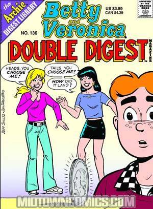 Betty And Veronica Double Digest Magazine #136