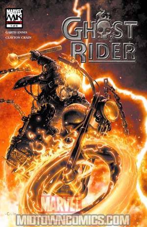 Ghost Rider Vol 4 Road To Damnation #1 Cover A Clayton Crain Cover