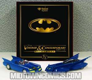 Corgi Batmobile Vintage & Contemporary 1/43 Scale Previews Exclusive Die-Cast Set