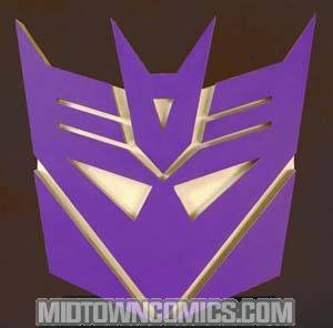 Transformers Decepticon Logo Wall Plaque