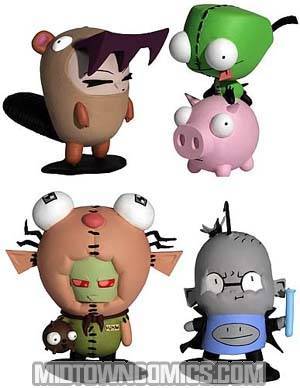 Invader Zim Set Of Doom Mini Figurines