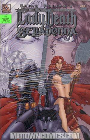 Brian Pulidos Medieval Lady Death Belladonna #1 Foil Incentive Cvr