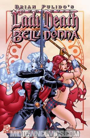 Brian Pulidos Medieval Lady Death Belladonna #1 Nouveau Cvr