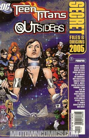 Teen Titans Outsiders Secret Files 2005