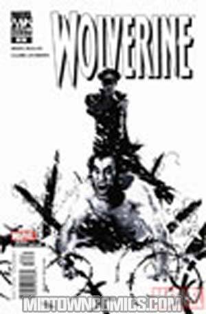 Wolverine Vol 3 #32 Cover B Black & White Variant Cover