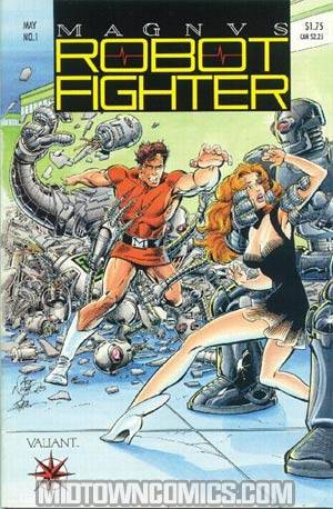 Magnus Robot Fighter #1 Cover A With Trading Cards