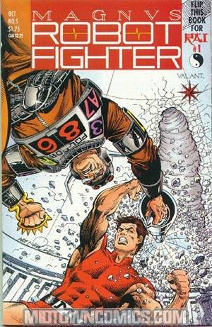 Magnus Robot Fighter #5 Cover A With Trading Cards