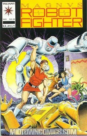 Magnus Robot Fighter #18