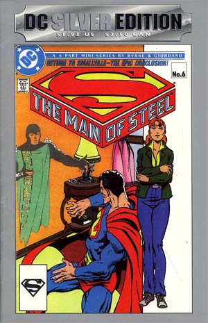 Man Of Steel #6 Cover D Silver Edition Reprint