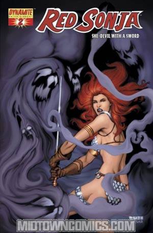 Red Sonja Vol 4 #2 Cover H Fiery Red Foil High End Ed