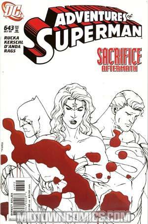 Adventures Of Superman #643 Cover B 2nd Ptg