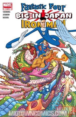 Fantastic Four Iron Man Big In Japan #1 Cover A