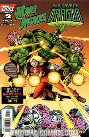 Mars Attacks The Savage Dragon #2