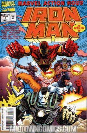 Marvel Action Hour Featuring Iron Man #1 Cover B Without Polybag