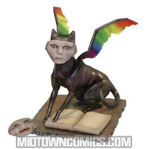 Mirrormask Sphinx Cat Statue