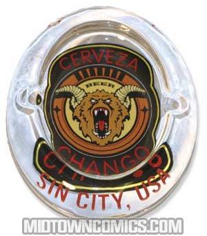 Sin City Movie Cerveza Chango Glass Ashtray