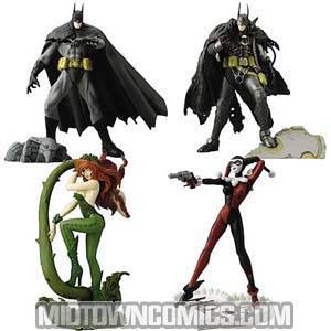 Batman Kia Asamiya Series 2 Complete 4-Figure Set