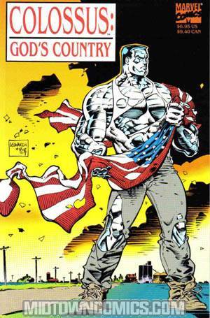 Marvel Comics Presents Colossus Gods Country
