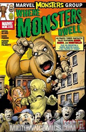 Marvel Monsters Where Monsters Dwell